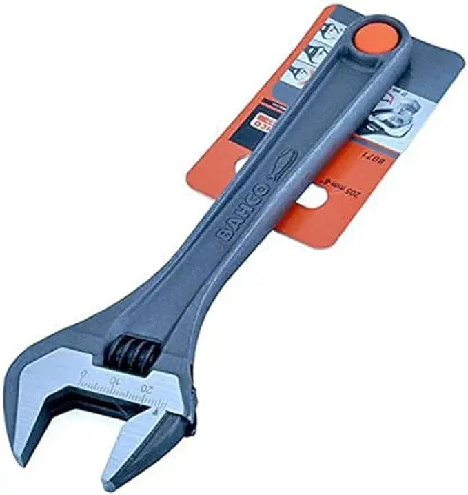 Bahco 8071 IP Adjustable Wrench – Precision and Comfort