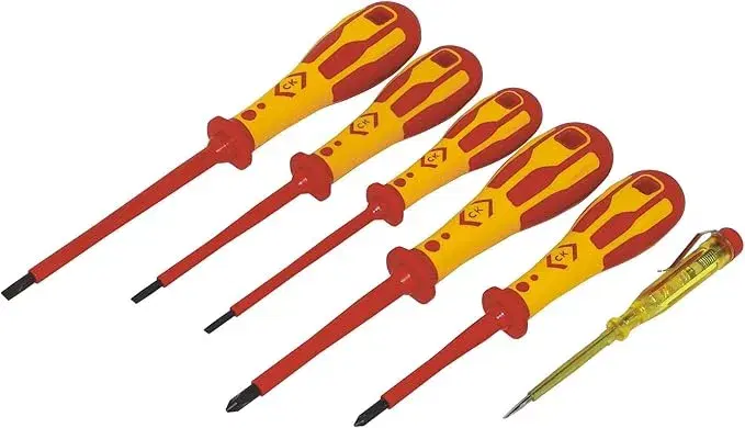 C.K 49183 Dextro VDE 6 Piece Screwdriver Set