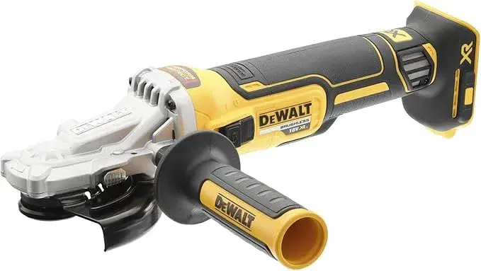 DEWALT DCG405FN-XJ Flathead Angle Grinder - Powerful, Versatile, and Ergonomic