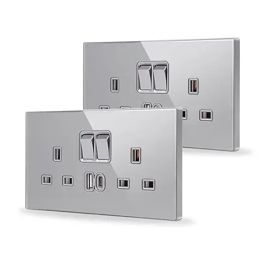 JIMEIDA Fast Charging Double Switched Socket