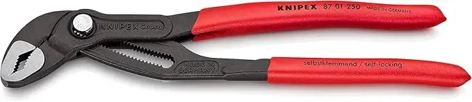 KNIPEX Cobra Water Pump Pliers 250mm - Adjustable Gripping Tool