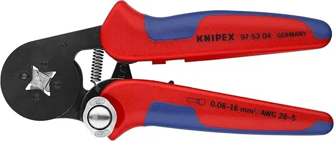 Knipex Self-Adjusting Crimping Pliers - The Ultimate Tool for Wire Ferrules