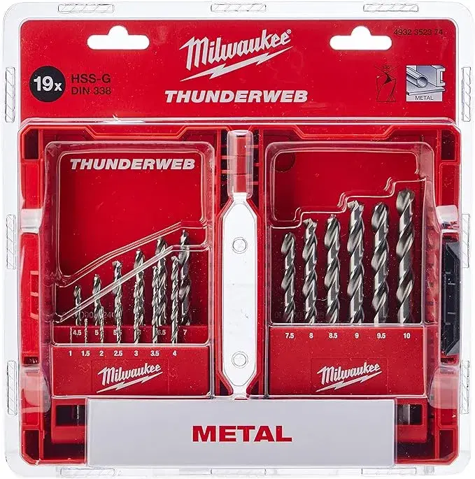 Milwaukee 4932352374 19 Piece Drill Set