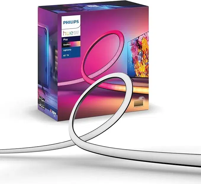 Philips Hue Gradient Lightstrip for 65 Inch TV: Transform Your Entertainment Experience