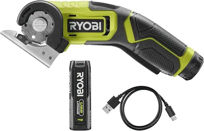RYOBI RCT4-120G 4V Cordless Cutting Tool - Hyper Green