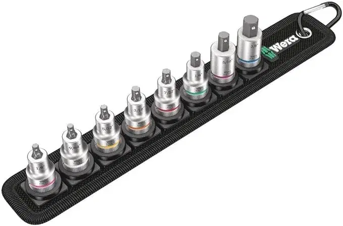 Wera Belt B Imperial 1 Zyklop In-Hex-Plus Bit Socket Set